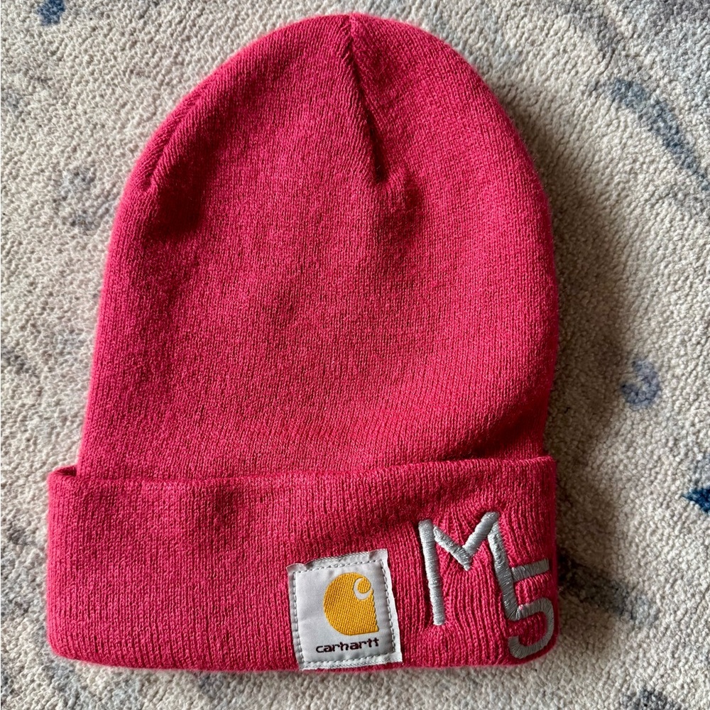 Carhartt bright red/pink Beanie